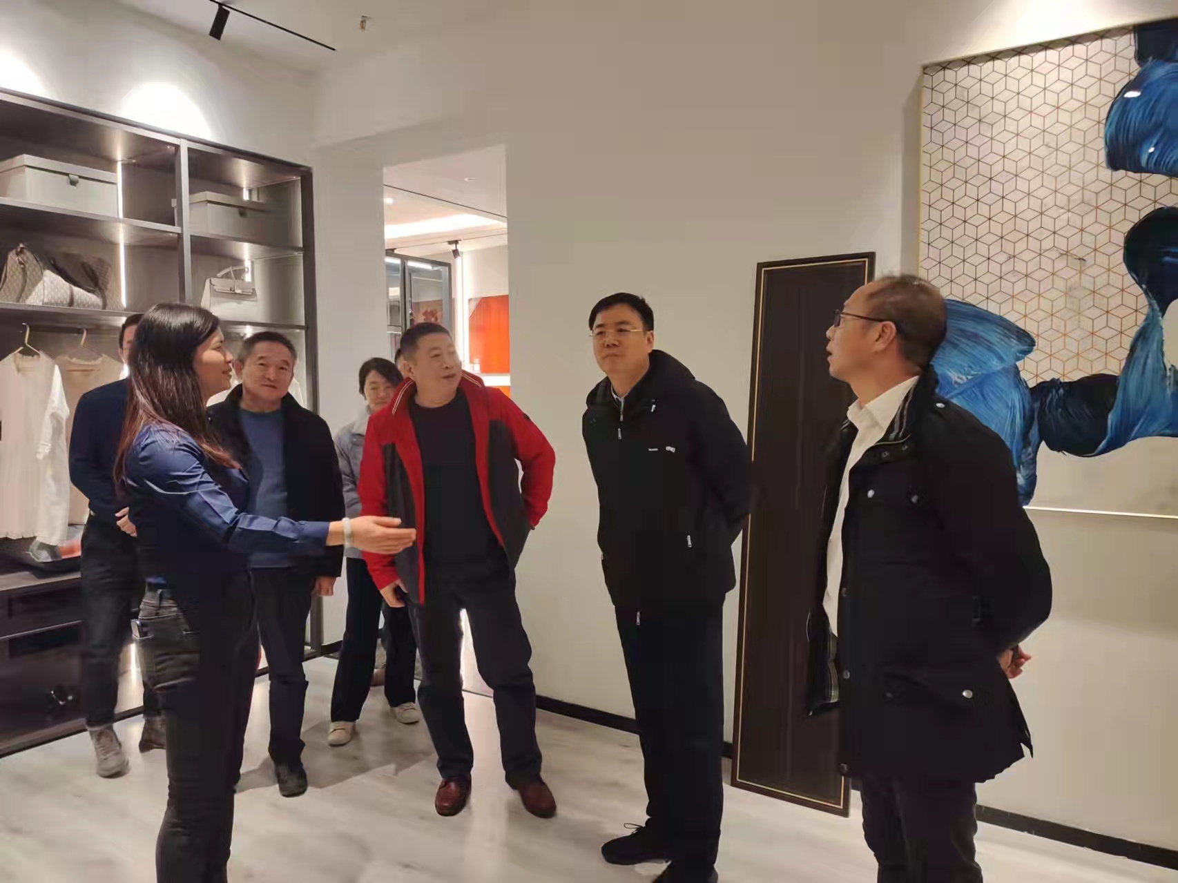 中國林業(yè)集團領(lǐng)導蒞臨中林福人參觀(guān)考察(圖2)